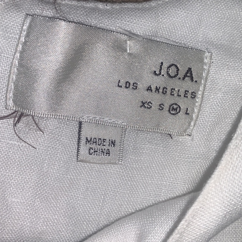 J.O.A. Layered Ruffle Cold Shoulder Top - Picture 9 of 12